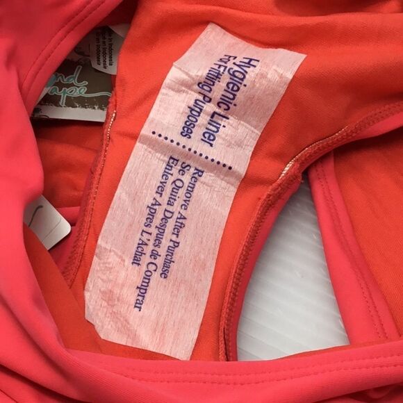 Island Escape Shaper Pant Bikini Bottom in Coral D - Picture 6 of 6